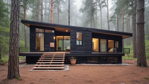 home in the woods