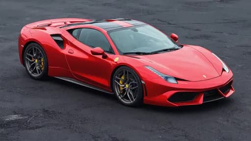 red sports car