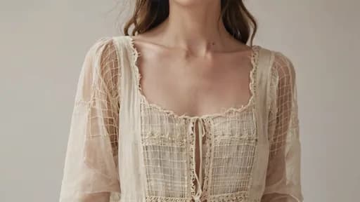 a dress